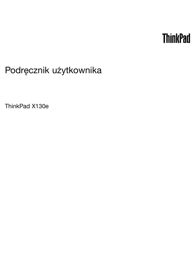Lenovo ThinkPad X130e User manual