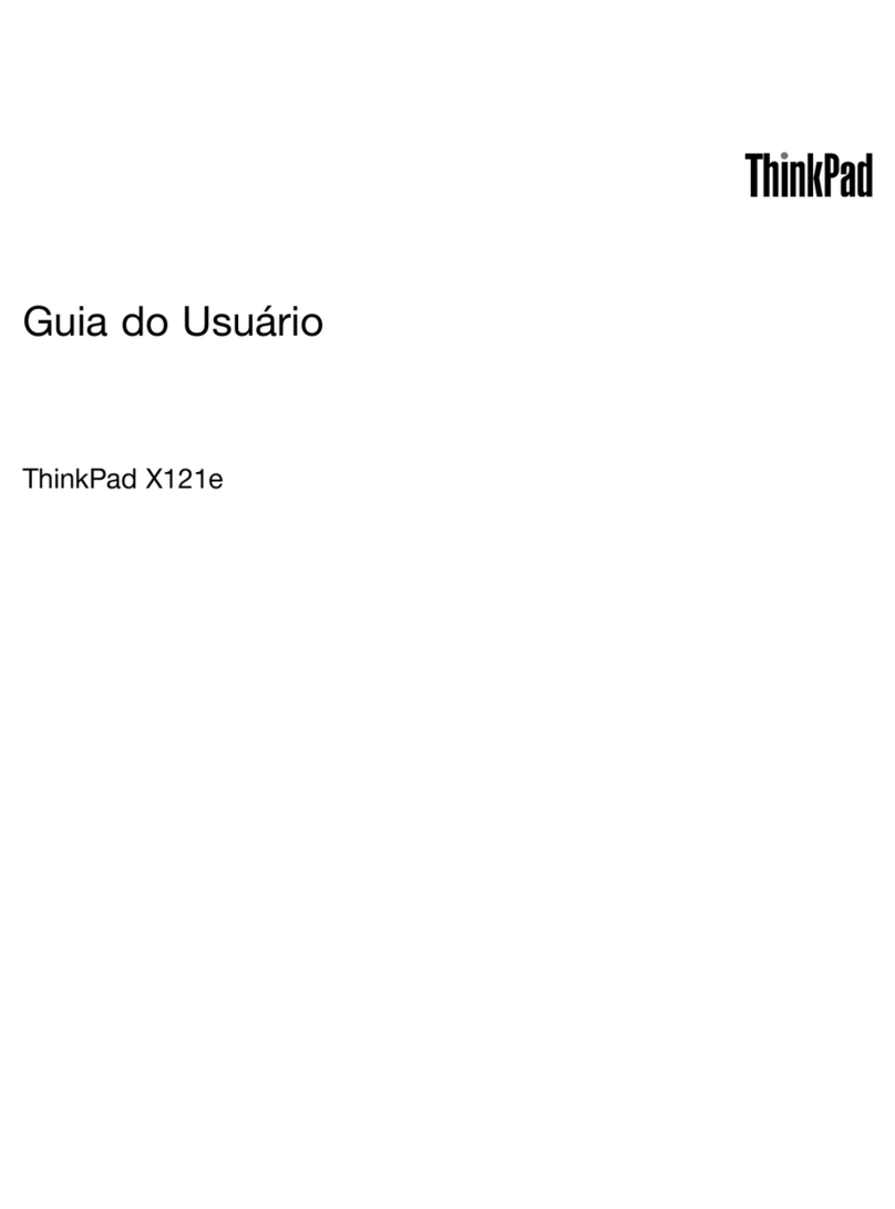 Lenovo ThinkPad X121e Guia do usuário