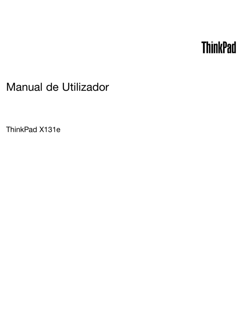 Lenovo ThinkPad X131e Instruction Manual
