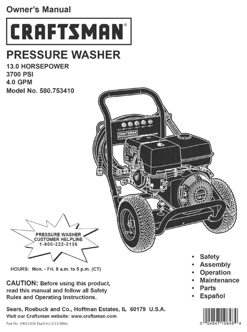 Craftsman 580.753410 owner's manual