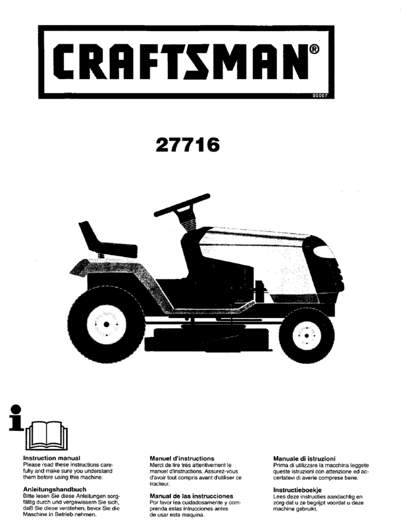 Craftsman 27716 User manual