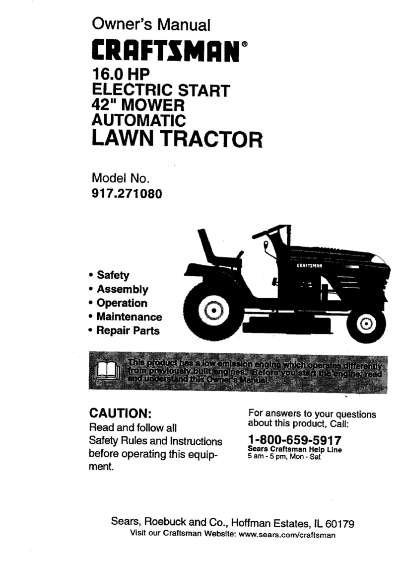 Craftsman 917.271080 owner's manual