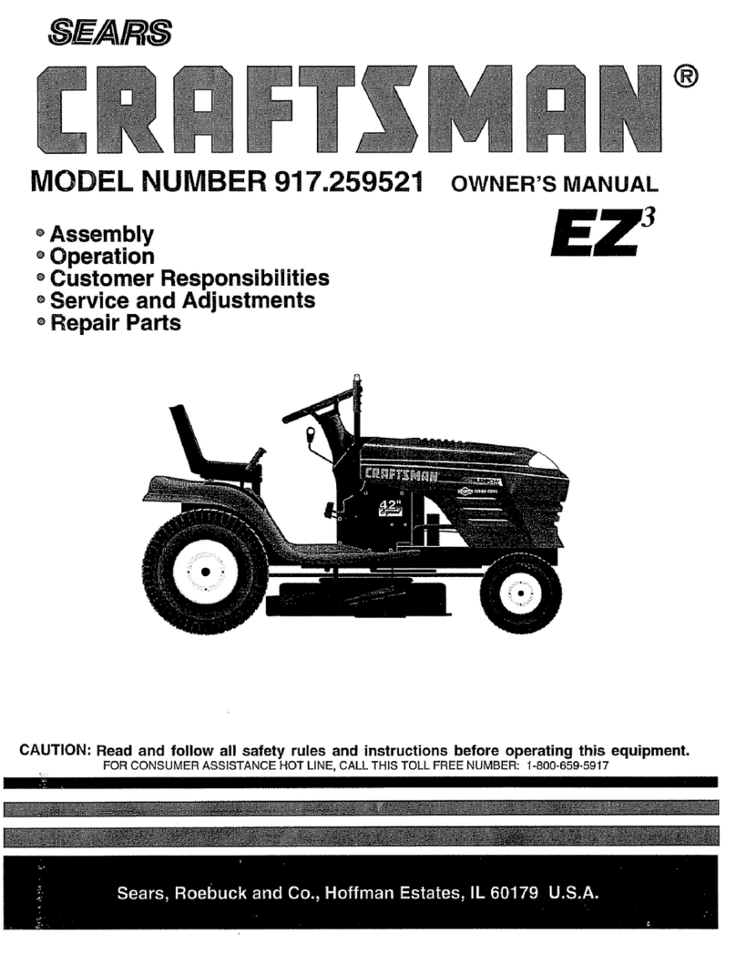Craftsman EZ3 917.259521 owner's manual