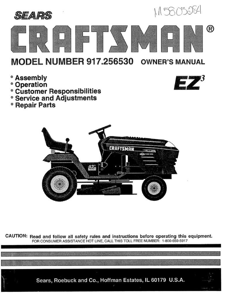 Craftsman EZ3 917.256530 User manual