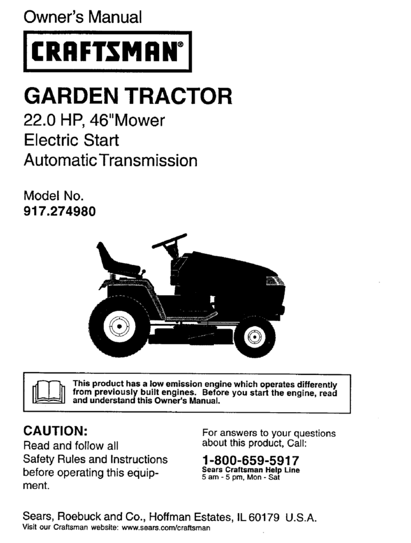 Craftsman 917.274980 owner's manual