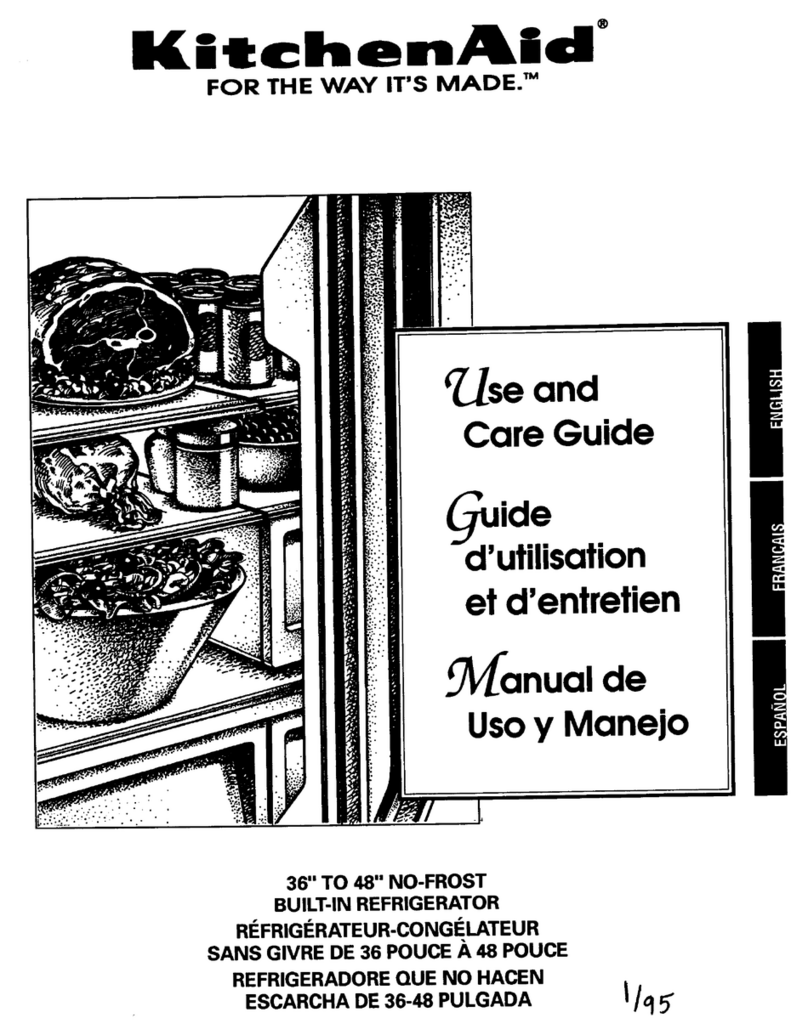 KitchenAid FOR THE WAY IT'S MADE KSSS36MDX00 User manual