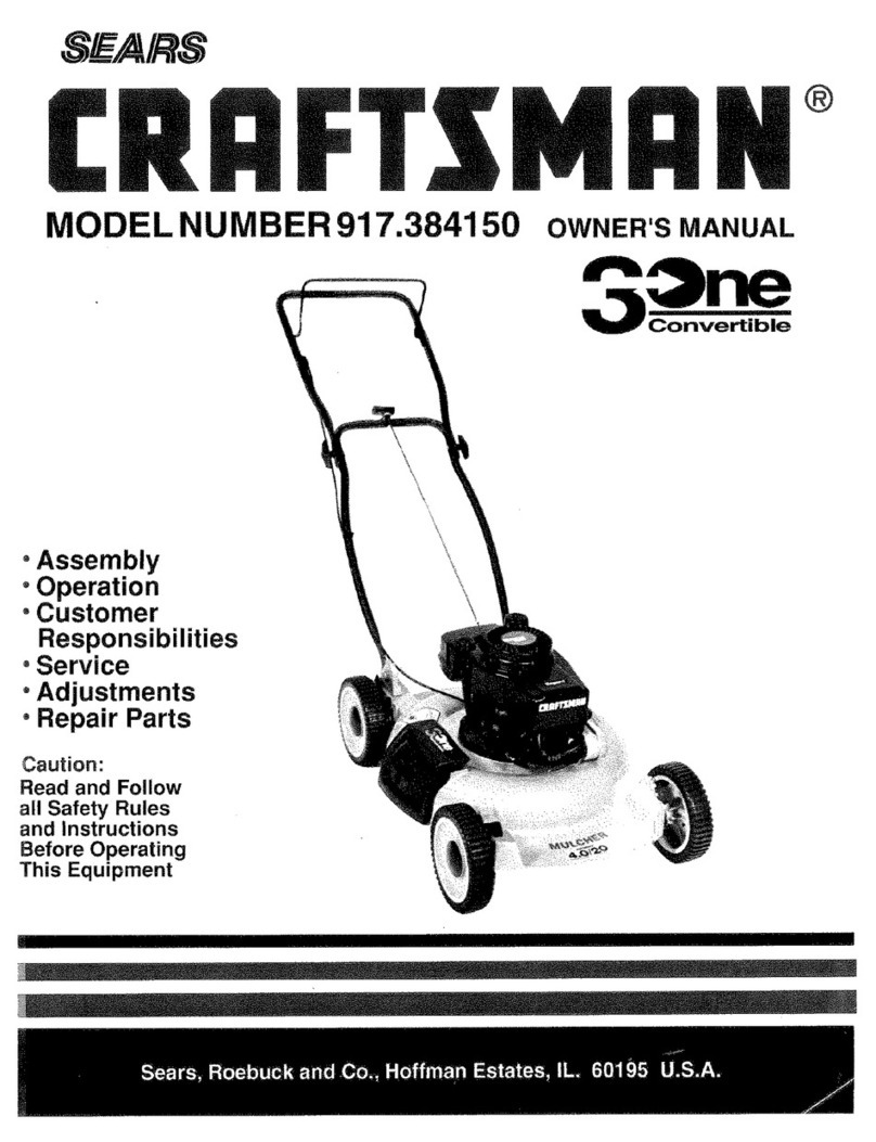 Craftsman 3One 917.384150 User manual