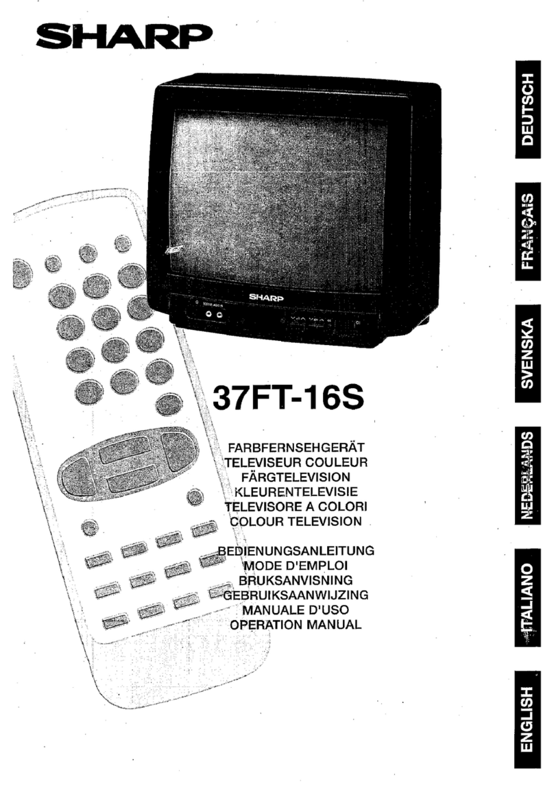 Sharp 37FT-16S User manual