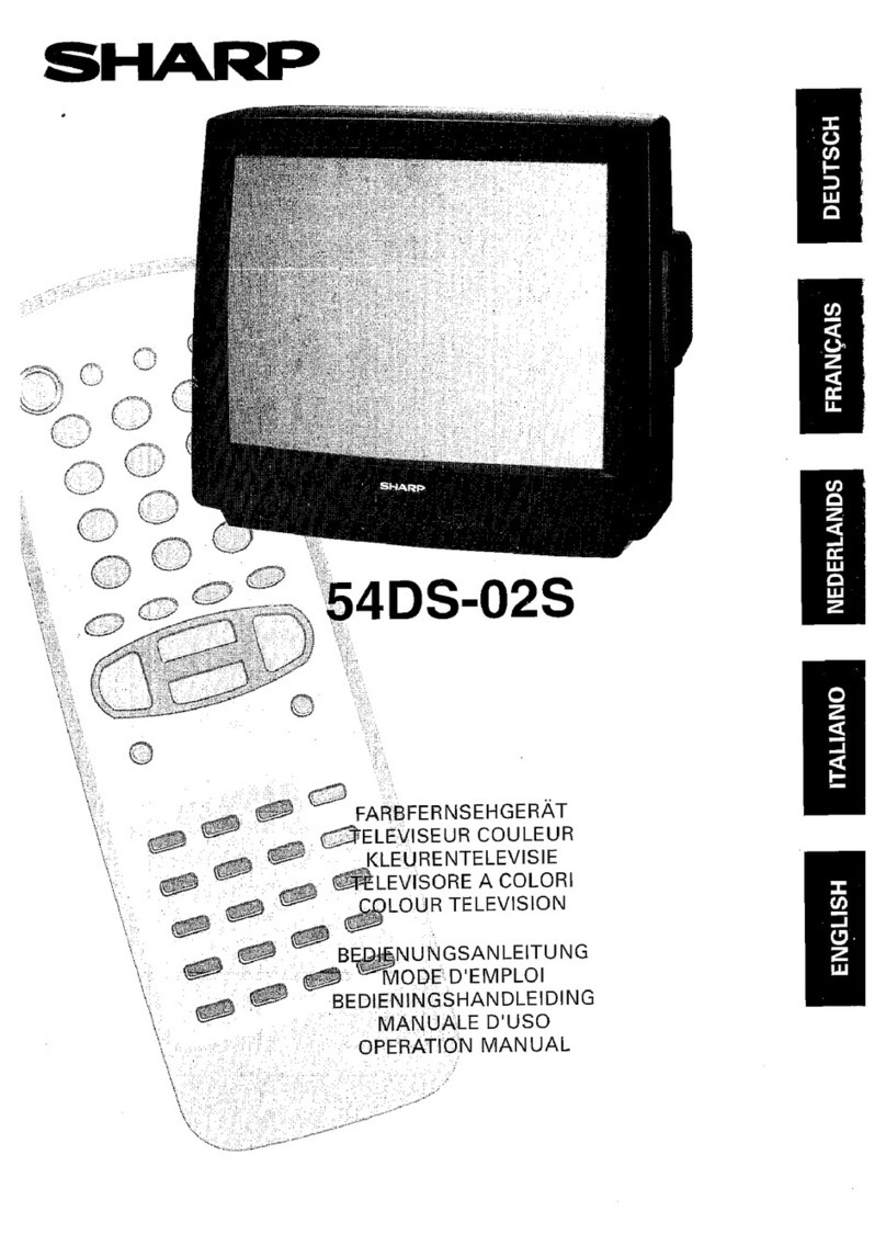 Sharp 54DS-02S User manual Sharp 54DS-02S User manual