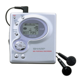 Sharp MD-MT180H Operation manual