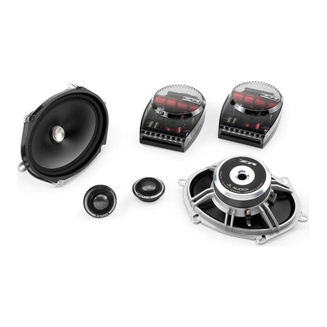 JL Audio ZR570-CSi User manual