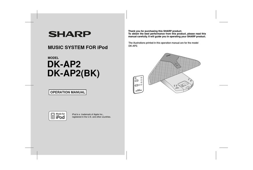 Sharp DK-AP2 Operation manual