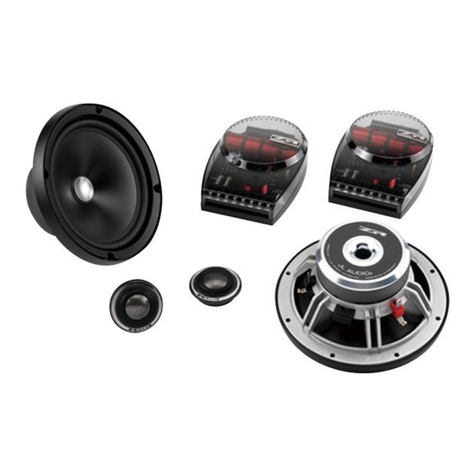 JL Audio XR650-CSi owner's manual