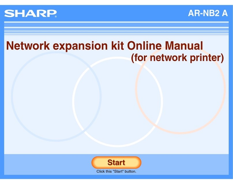 Sharp AR-NB2A Setup guide Sharp AR-NB2A Setup guide
