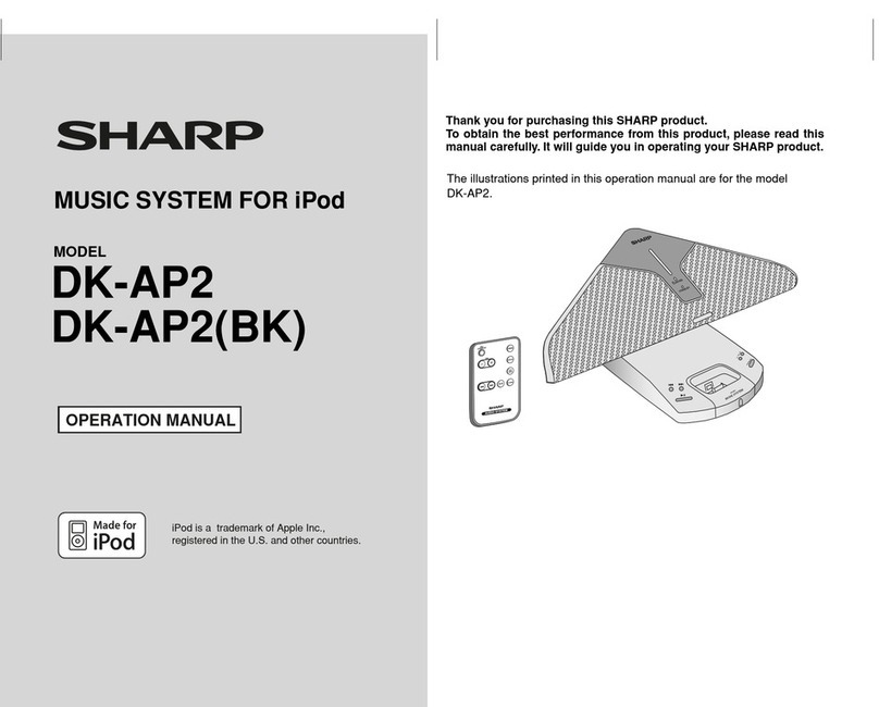 Sharp DK-AP2 User manual