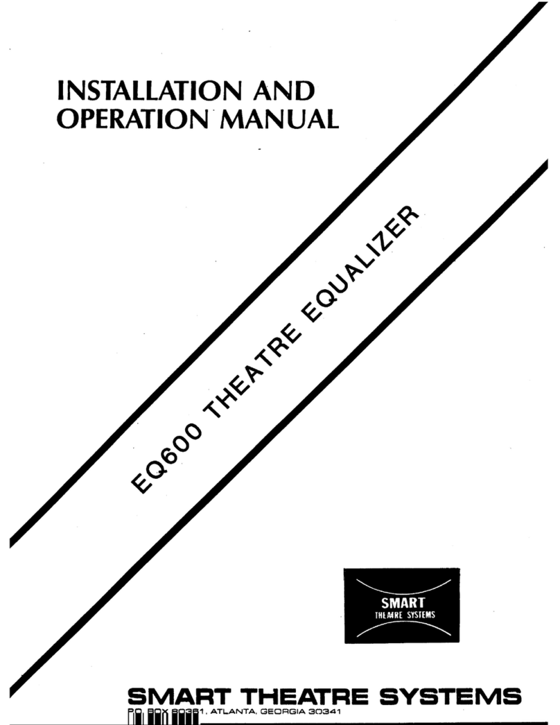 SMART EQ600 Installation and operation manual