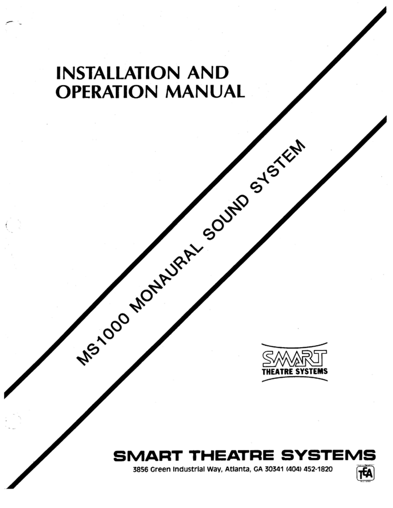 SMART MS1000 Installation and operation manual