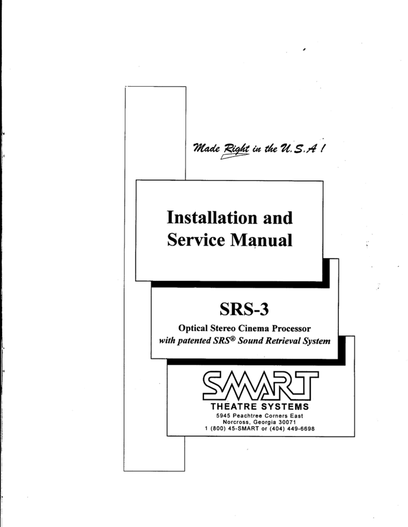 SMART SRS-3 Manual