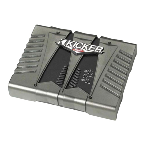 Kicker KX1200.1 manual