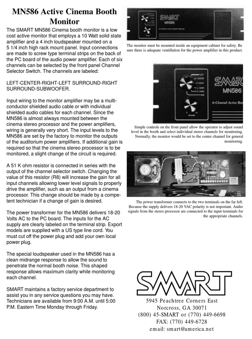 SMART MN586 User manual