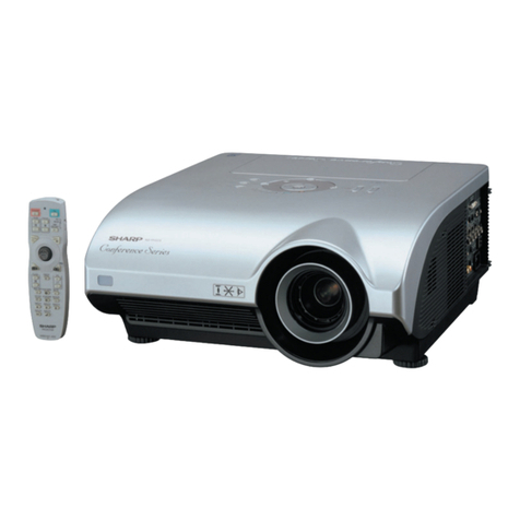 Sharp XG-PH50X - XGA DLP Projector User manual