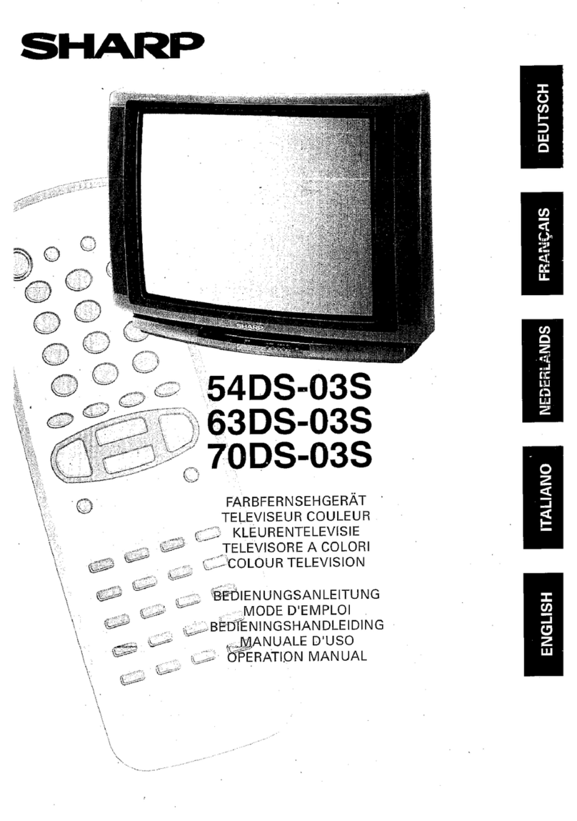 Sharp 54DS-03S User manual
