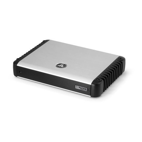 JL Audio HD750/1 User manual