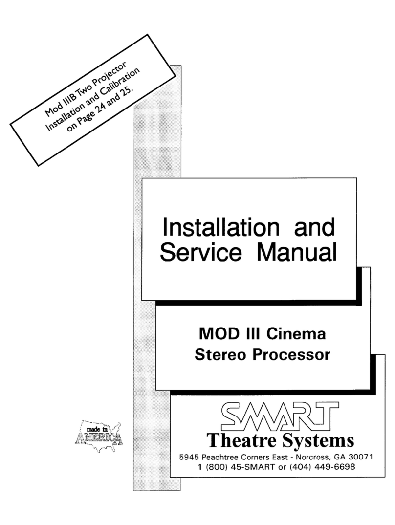 SMART MOD III Installation and service manual