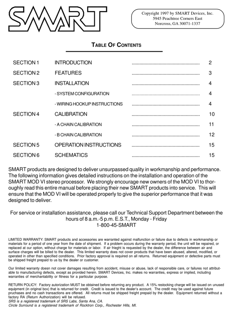 SMART MOD VI User manual