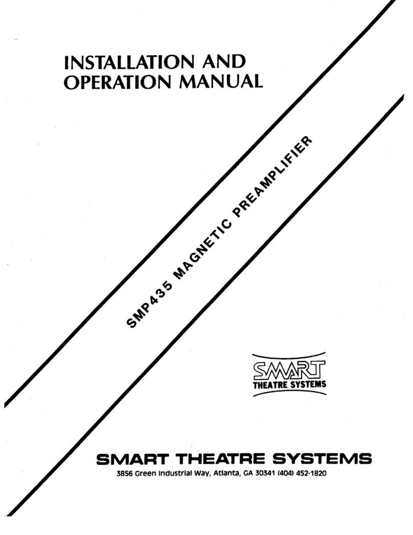 SMART SMP435 Installation and operating manual