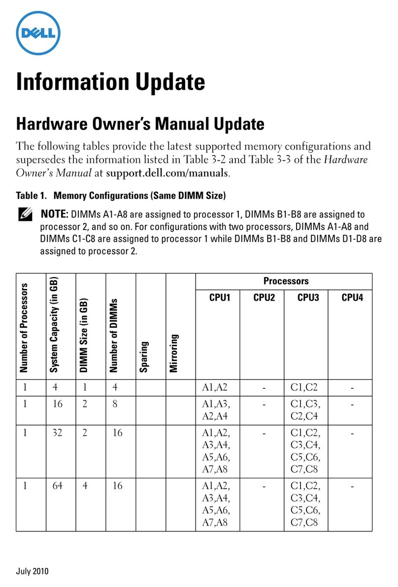 Dell PowerEdge R810 User manual