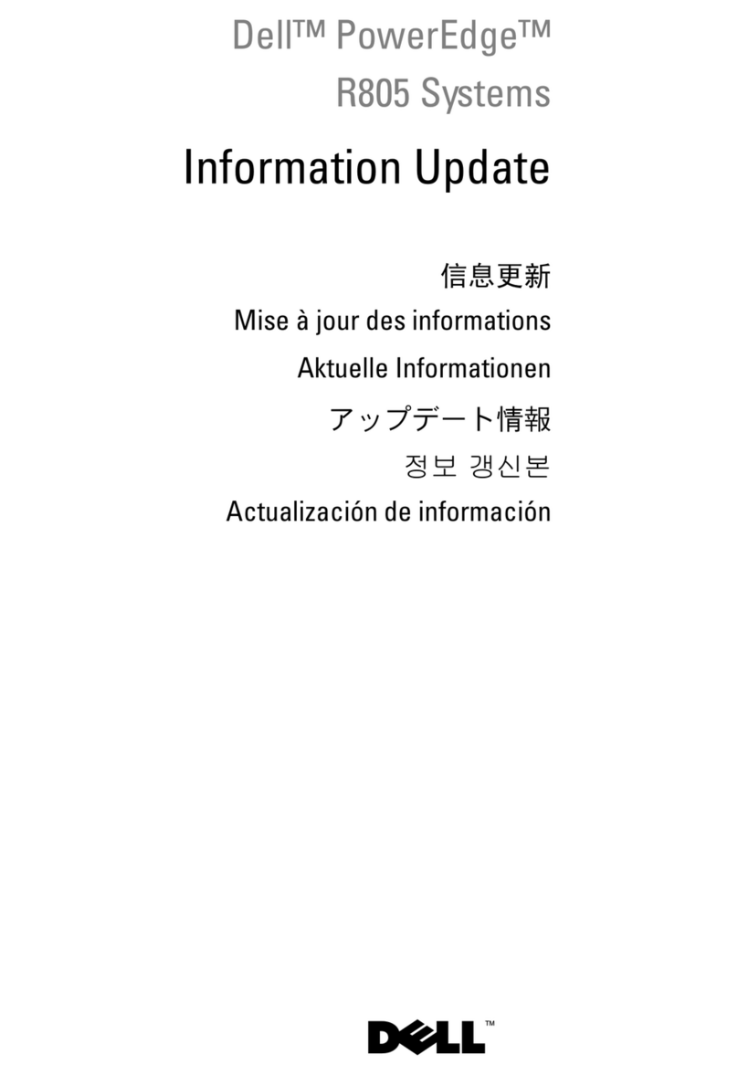 Dell PowerEdge R805 System General instructions