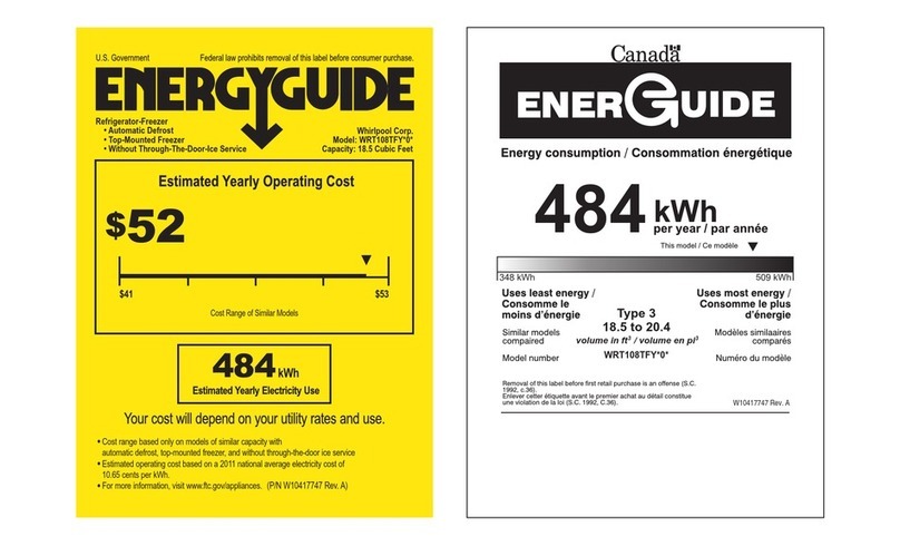 Whirlpool WRT108TFYB Energy guide