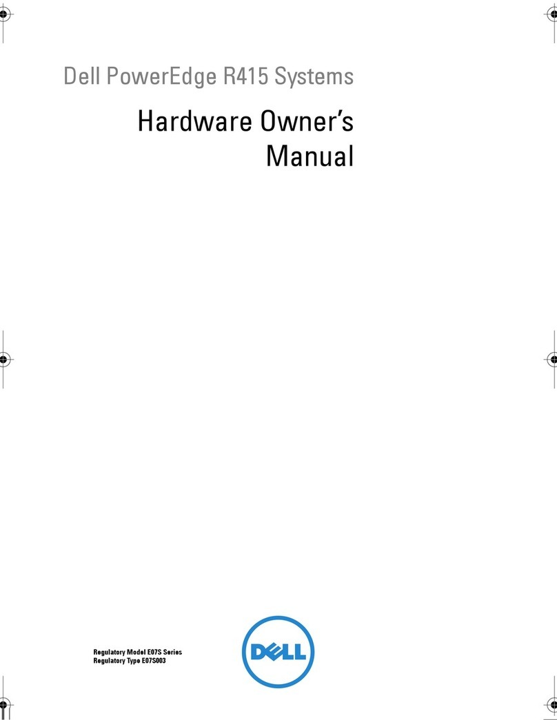 Dell PowerEdge R415 User manual Dell PowerEdge R415 User manual