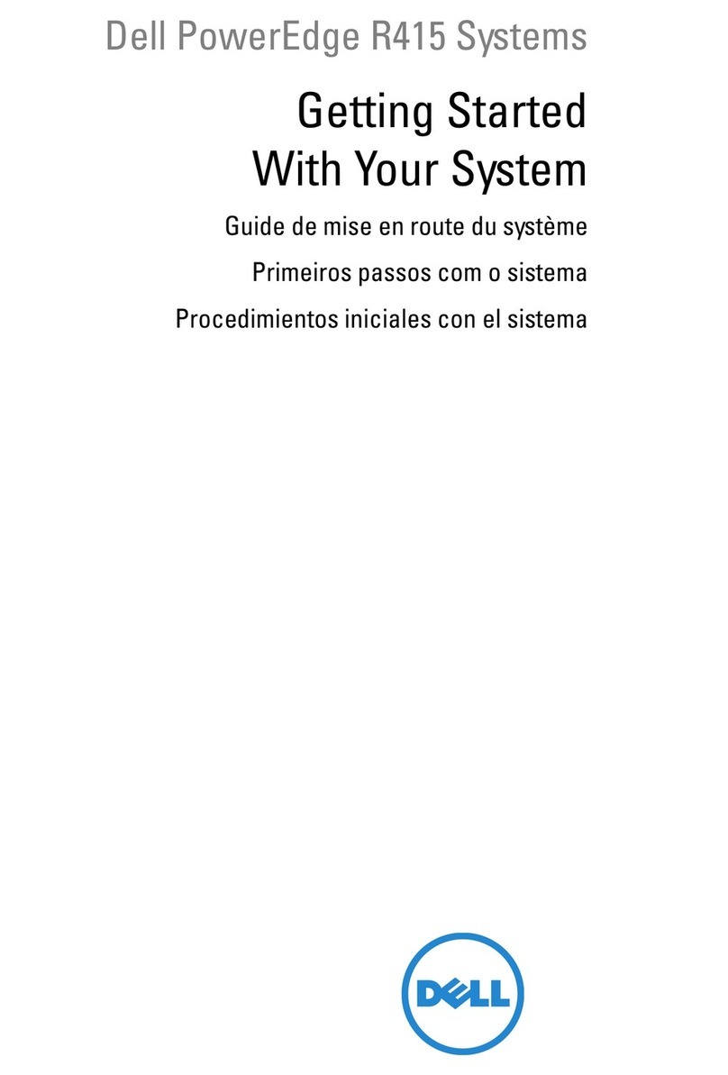 Dell PowerEdge R415 User manual