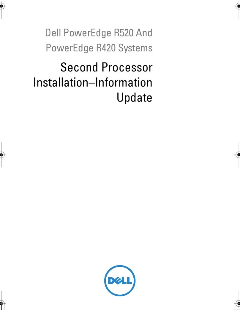 Dell PowerEdge R420 User manual