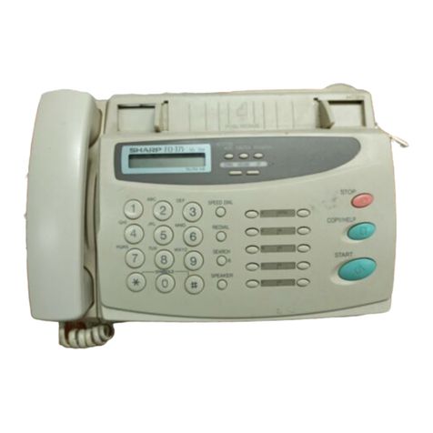 Sharp FO-175 User manual