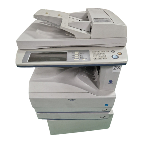 Sharp AR-M256 User manual Sharp AR-M256 User manual