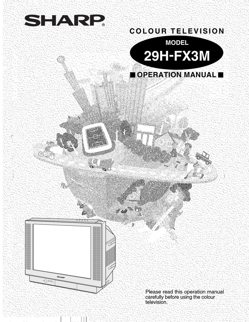 Sharp 29H-FX3M User manual