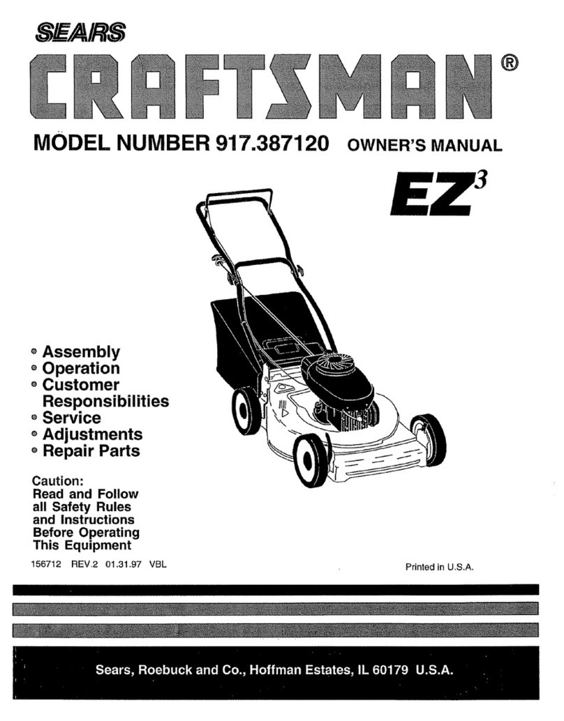 Craftsman EZ3 917.387120 User manual