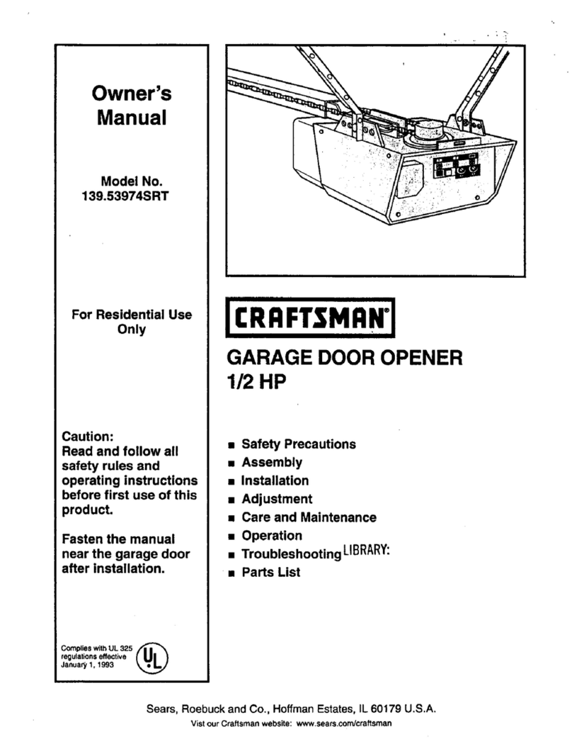 Craftsman 139.53974SRT owner's manual Craftsman 139.53974SRT owner's manual