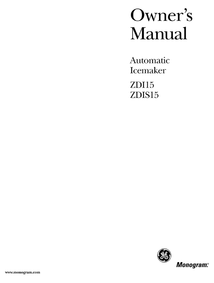 GE Monogram ZDI15 User manual