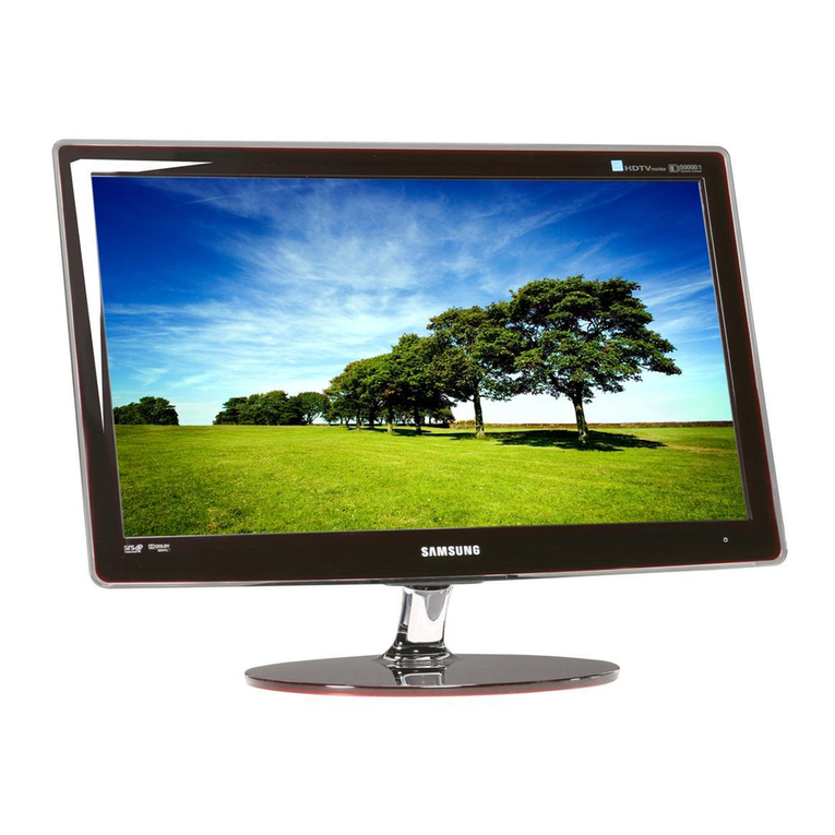 Samsung P2570HD - SyncMaster - 24.6" LCD Monitor User manual