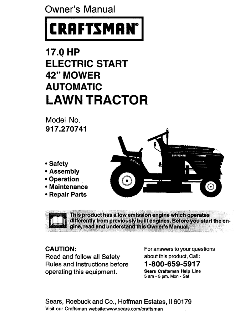 Craftsman 917.270741 owner's manual