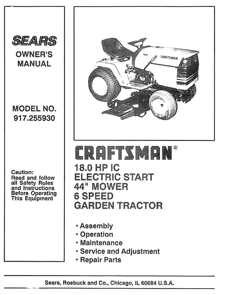 Craftsman 917.255930 owner's manual