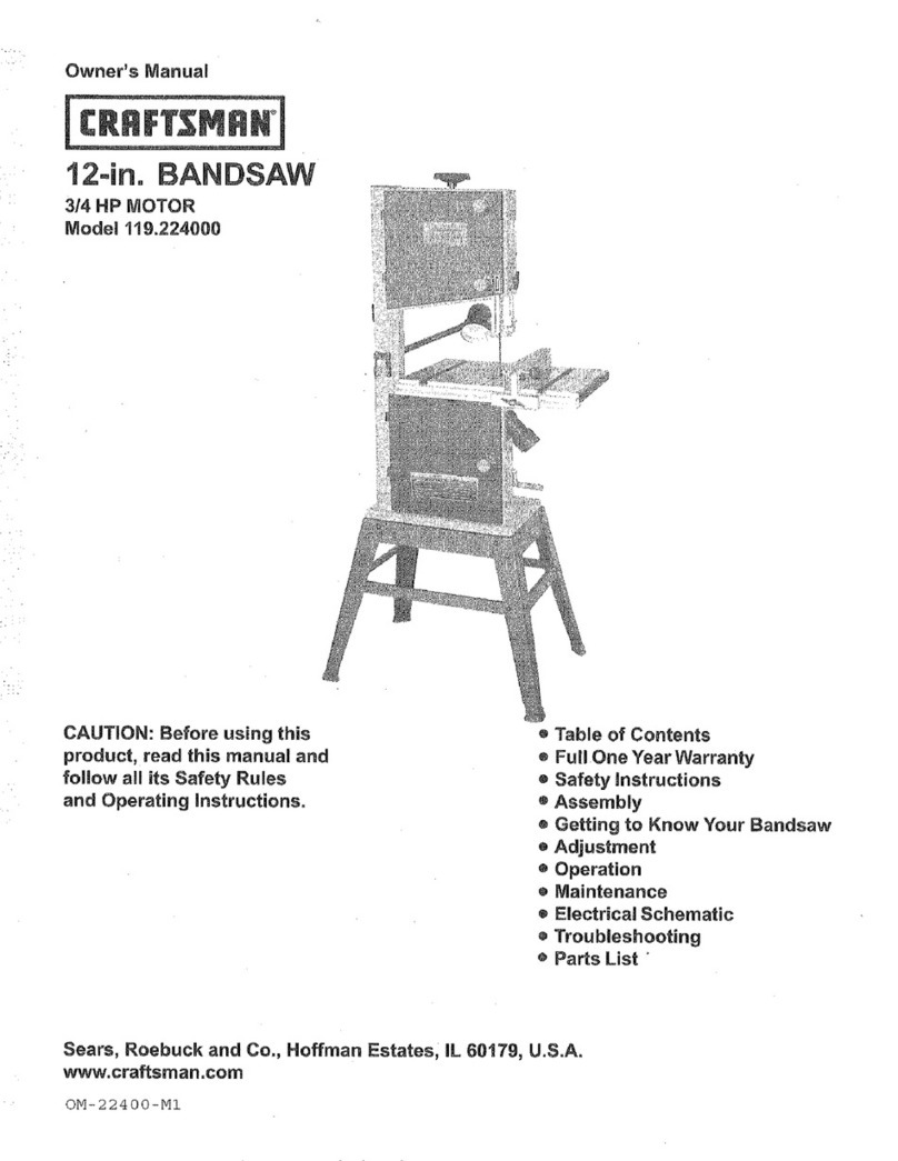 Craftsman 119.224000 owner's manual