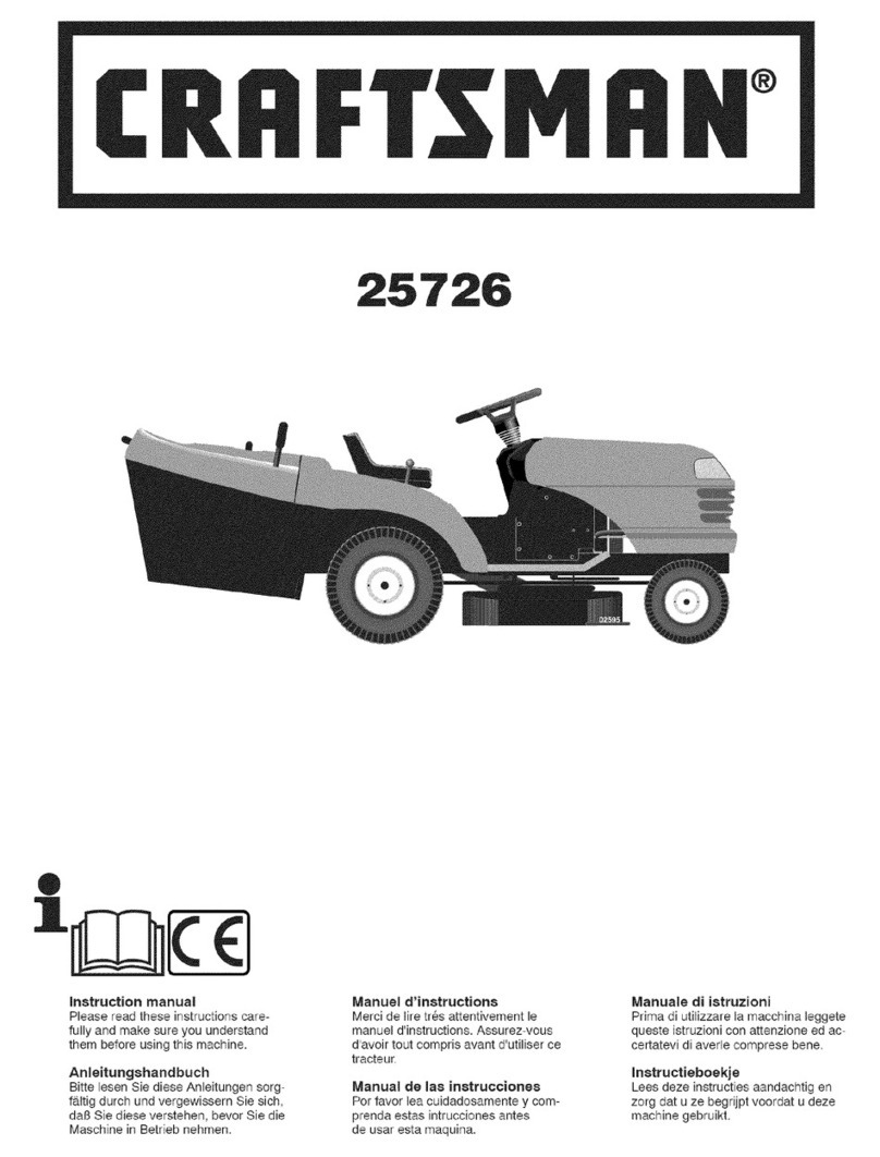 Craftsman 25726 instruction manual