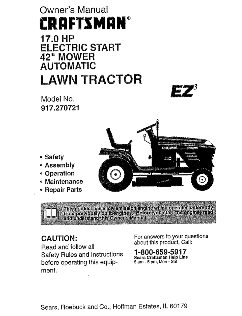 Craftsman EZ3 917.270721 User manual