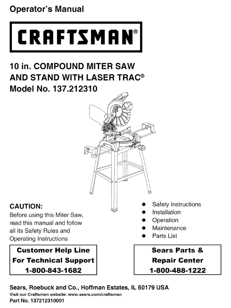 Craftsman 137.212310 User manual
