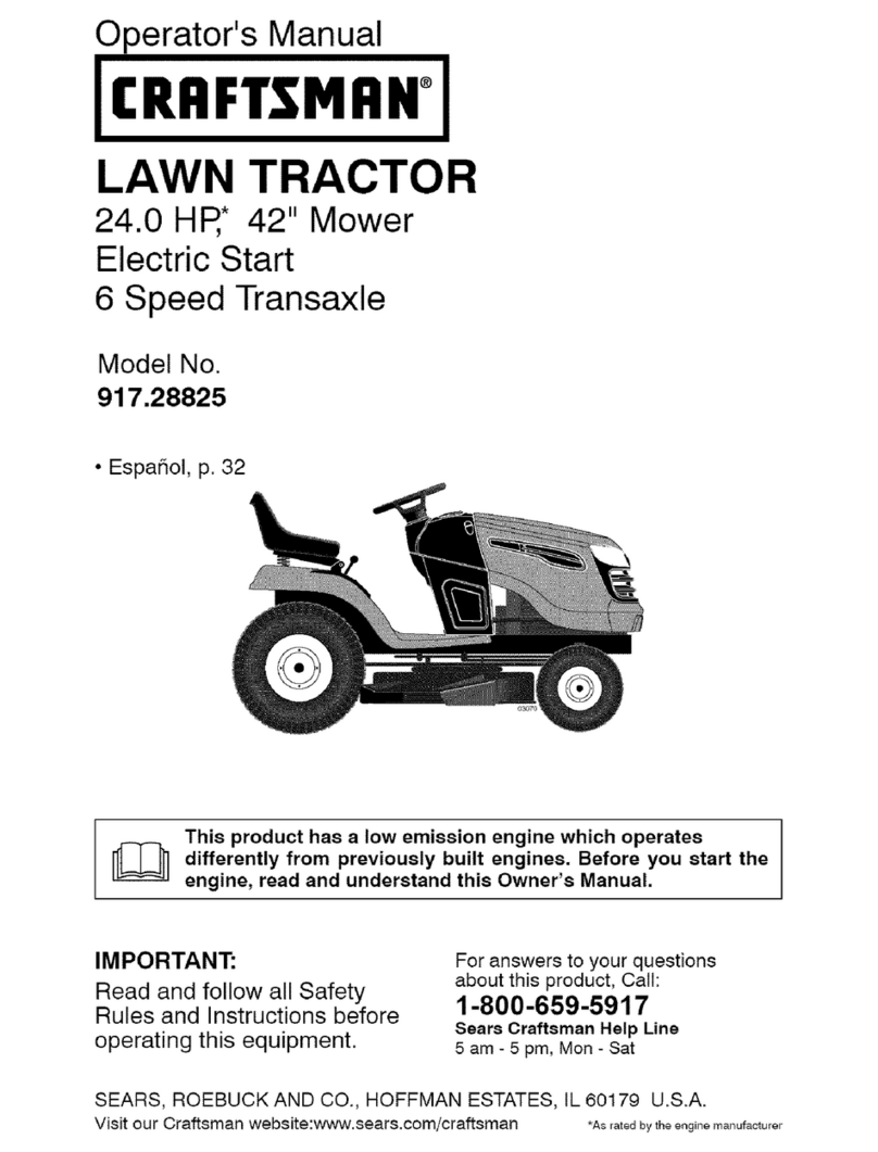 Craftsman 917.28825 User manual